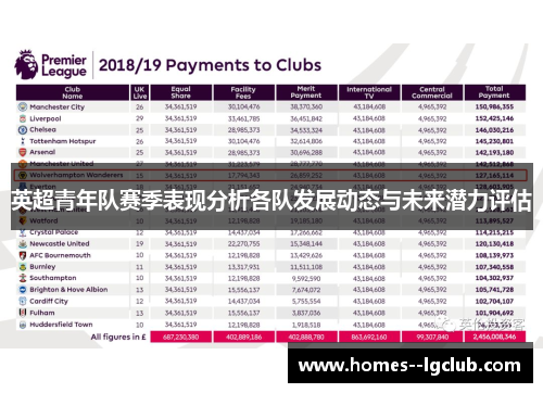 英超青年队赛季表现分析各队发展动态与未来潜力评估